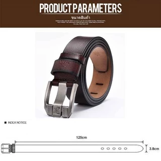 Belts เข็มขัด เข็มขัดหนังคุณภาพสูงสำหรับผู้ชาย