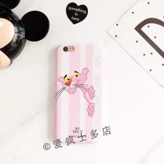 เคสลายพิงค์แพนเตอร์ เคสสีชมพู Pink Panther