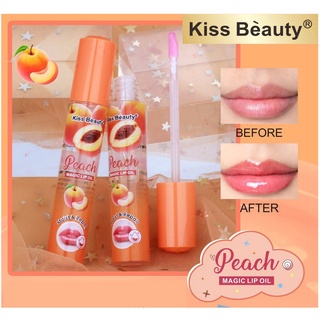 Kiss Beauty Peach MAGIC LIP OIL Moist &amp; Repair