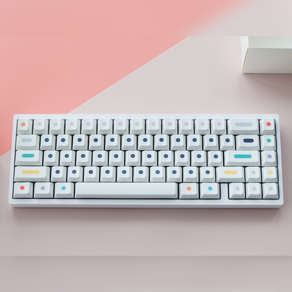 Gmk Dots Keycaps Clone Cherry Profile Dye-Sub PBT