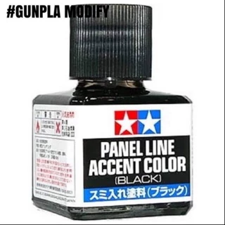 TAMIYA 87131 Panel Line Accent Color น้ำยาตัดเส้น Black 40 ml