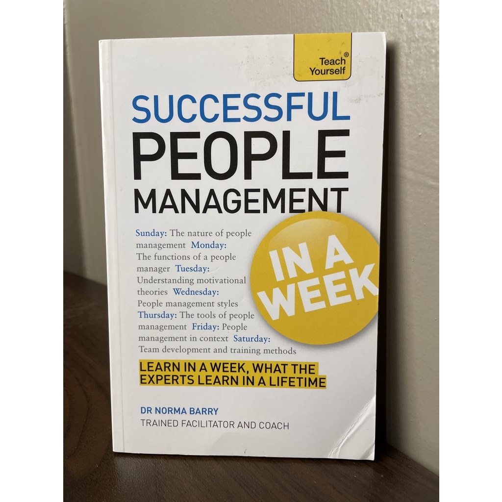 (อังกฤษ) Successful People Management in a Week - Dr Norma Barry (Author)