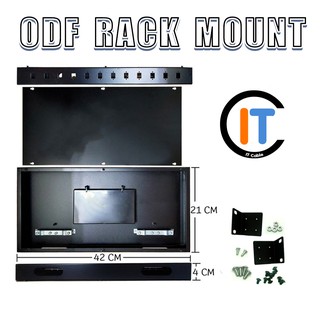 ODF RACK MOUNT 12 Port-SC สำหรับงาน Fiber Optic Cable