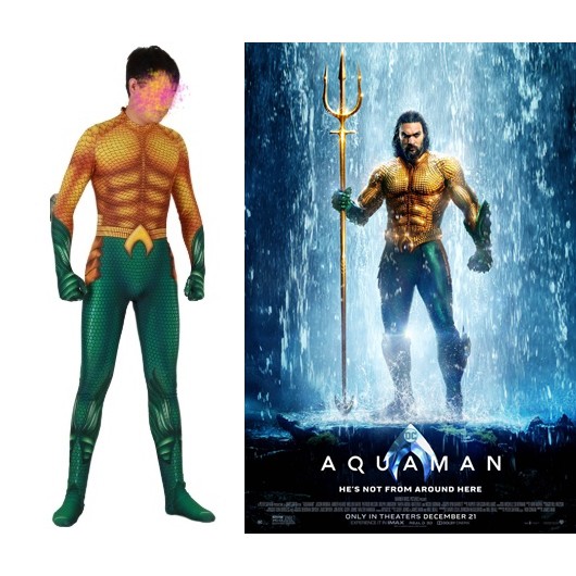 cp155 ชุดอควาแมน เจ้าสมุทร อควาแมน เจ้าสมุทร Aquaman ธีมทะเล