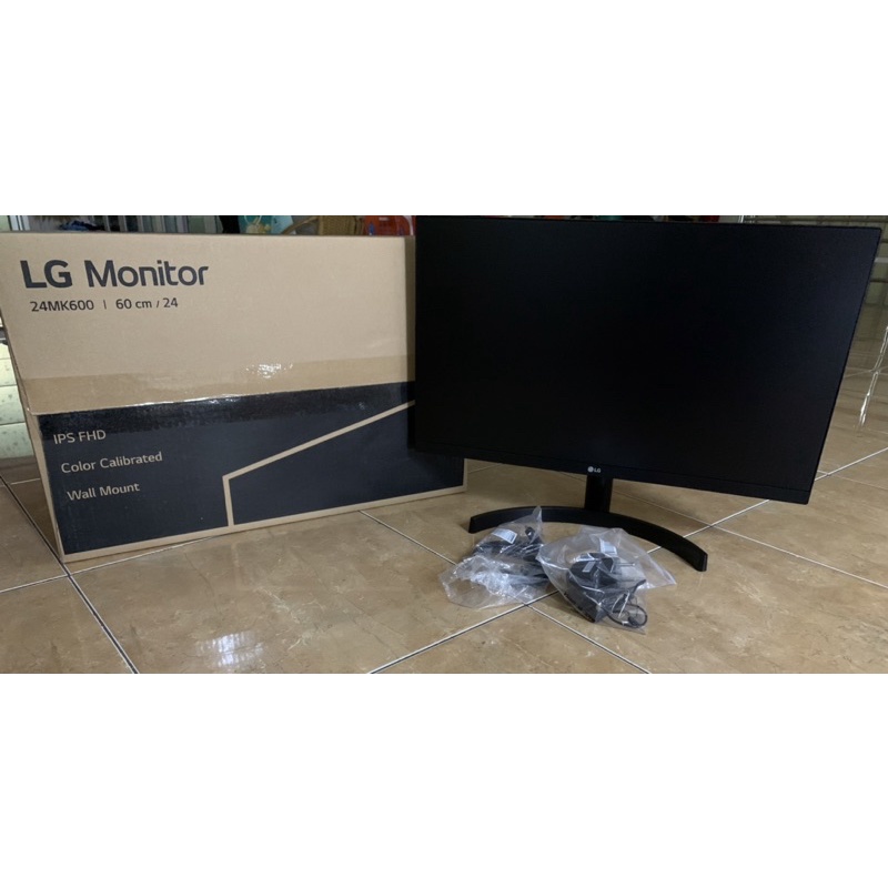 จอคอม 24นิ้ว จอมอนิเตอร์ LG 24MK600M-B (IPS, HDMI) 75Hz 💯มือสอง
