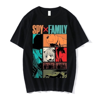 เสื้อยืดพิมพ์ลายแฟชั่น เสื้อยืดแขนสั้น พิมพ์ลายกราฟิกอนิเมะ Spy X Family Anya Forger Bond Forger Oshirase 400 Manbu แฟชั