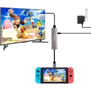 GOOJODOQ อะแดปเตอร์ฮับ USB Type-C การ์ดรีดเดอร์ HDMI VGA RJ45 USB C เป็น USB 3.0 สําหรับ Macbook Pro