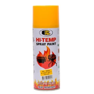 Bosny Hi-Temp Spray สีสเปรย์ทนความร้อน 400 ํF บอสนี่ สีทนความร้อน สีสเปรย์ทนความร้อนสูง ขนาด 400 CC.
