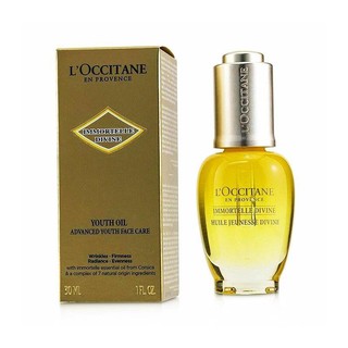 แท้💯 L’Occitane Immortelle Divine Advanced Youth Face oil 30ml กล่องซีลคะ