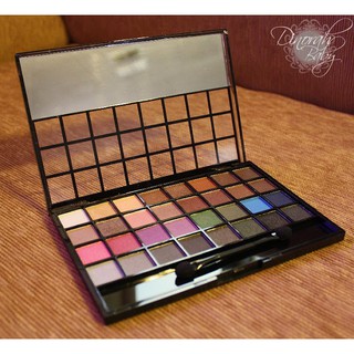 แท้ 💯%e.l.f. Studio Endless Eyes Pro Mini Eyeshadow Palette(32สี) # Brights