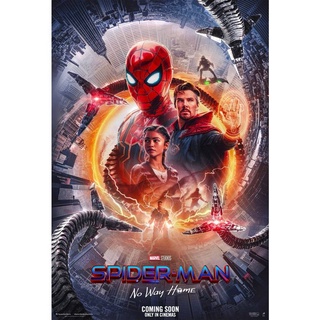 โปสเตอร์ รูปภาพ หนัง Movie Spider-Man : No Way Home สไปเดอร์แมน : โน เวย์ โฮม โปสเตอร์ติดผนัง ภาพติดผนัง poster