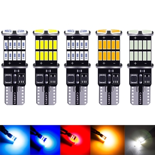 หลอดไฟตกแต่งภายในรถยนต์ Canbus T10 W5W 194 501 Led 26 4014 Smd 10 ชิ้น 12V 6000K