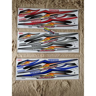 สติกเกอร์ ติดรถมอเตอร์ไซค์ (เคลือบเงา) Honda Wave100s ปี 2008 รุ่น 11