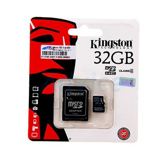 Micro SD 32GB Class 4 Kingston (SDC4)