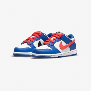 (KID) NIKE DUNK LOW BRIGHT CRIMSON GAME ROAYL (PS)