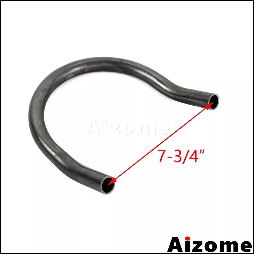7.75 "กว้าง Cafe Racer ไฟท้าย Hoop Upswept กรอบที่นั่งด้านหลัง Loop 7/8 "Tracker End Loop Tube สําหร