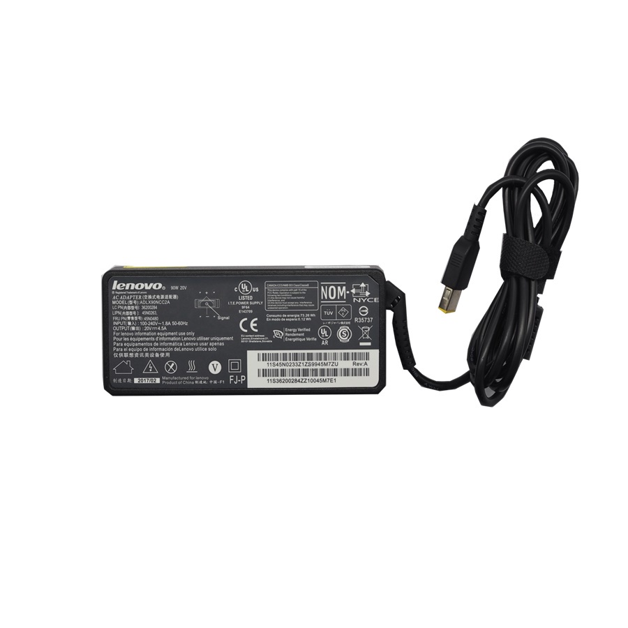 ADAPTER:LENOVO 20V 4.5A *USB  / อแดปเตอร์ เลโนโว่ 20โวล์ 4.5แอมป์ หัว USB