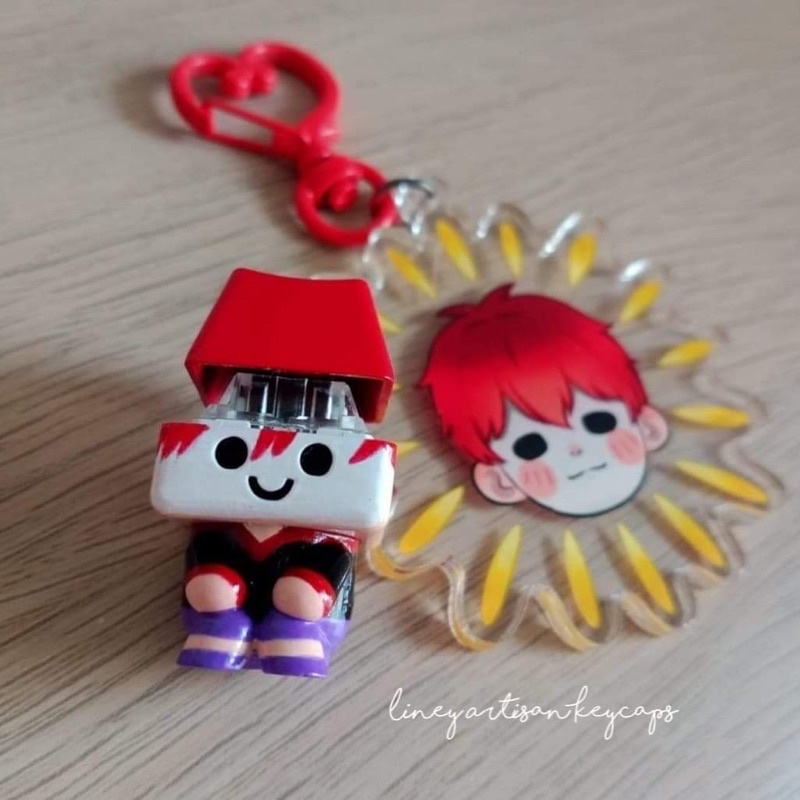 คีย์แคปโมเดล (Keycap Model) ลายพี่เอกHrk