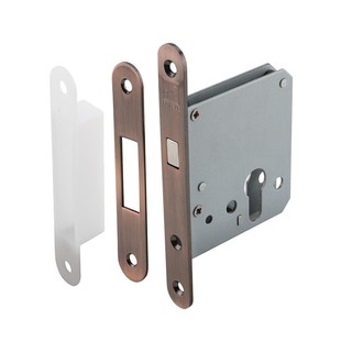 ตลับกุญแจ 499.65.012 สีทองแดงรมดำ MORTISE LOCK SET HAFELE 499.65.012 ANTIQUE COPPER