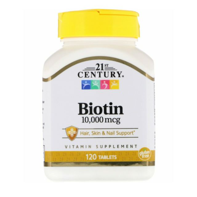 21st century Biotin 10,000 mcg. ไบโอติน 10,000 มิลลิกรัม