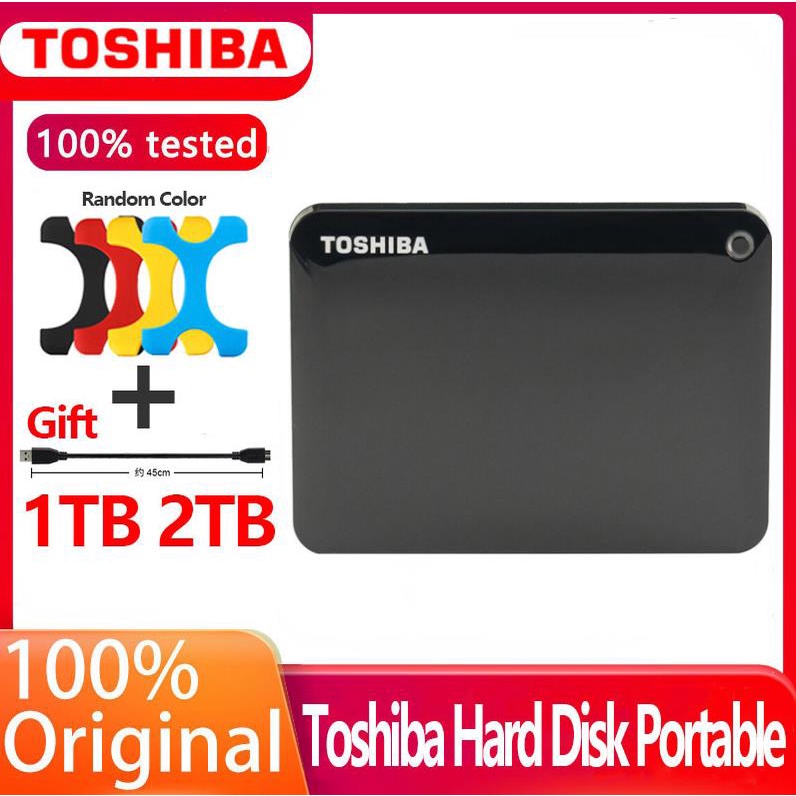 Toshiba Hard Disk External 1TB/ 2TB TOSHIBA Canvio Harddisk