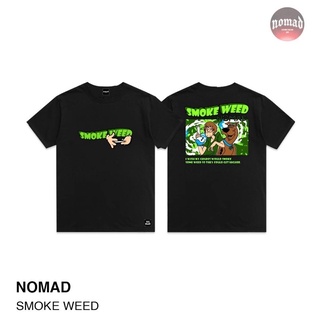 เสื้อยืด  Oversize ลายสตรีท GANGSTERX🔥NOMAD เสื้อผู้ชาย/ผู้หญิง