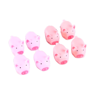 Squishy squeeze toy, cute pig shape, pink 1 pc