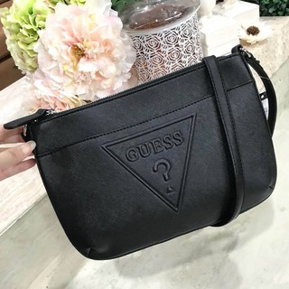 GUESS CROSSBODY BAG กระเป๋าสะพายรุ่นยอดนิยมจาก GUESS FACTORY วัสดุหนัง Saffiano