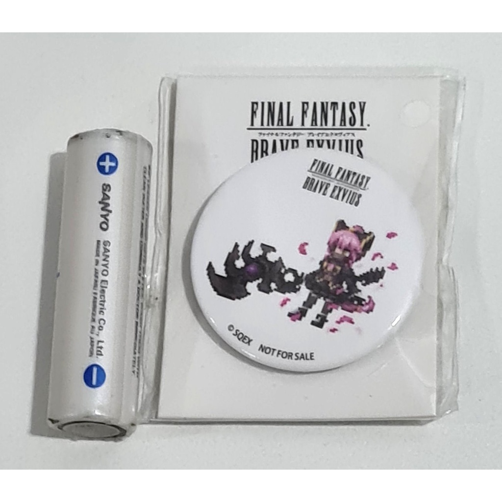 [ลิขสิทธิ์แท้] เข็มกลัด ลายอนิเมะ ลายน่ารัก จากเรื่อง Final Fantasy