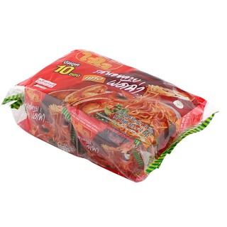 ไวไว รสหอยลายผัดฉ่า แพ็ค 10 ซอง Pad Char Baby Clam Flavour Instant Noodlesb Wai Wai Fried Clams Flavor Pack 10