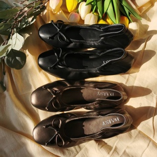 พื้นนุ่มพิศษ Flat Shoes หนังนุ่ม ใส่สบาย งานเกรด Premium ขึ้้นห้าง