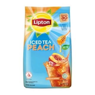 ลิปตัน ชาพีชผง Lipton Iced Tea Mix Peach Powder 510g