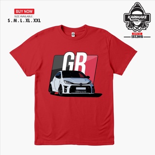 เสื้อยืด ลาย Toyota YARIS RAIZE GAZOO RACING สําหรับรถยนต์สามารถปรับแต่งได้