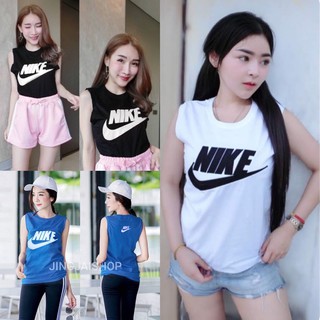 🎾พร้อมส่ง🎾 เสื้อแขนกุดแฟชั่น Cotton 💯%