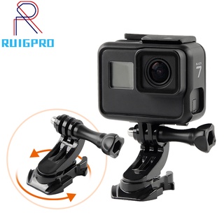 อะแดปเตอร์เมาท์ขาตั้งกล้อง หมุนได้ 360 องศา อุปกรณ์เสริม สําหรับ GoPro Hero 10 9 8 7 6 5 Xiaomi Yi Sjcam Sj4000