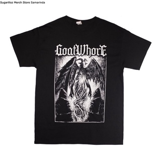 เสื้อยืดโอเวอร์ไซส์เสื้อยืด พิมพ์ลายวง Goatwhore The Conjuration ไซซ์ LS-4XL