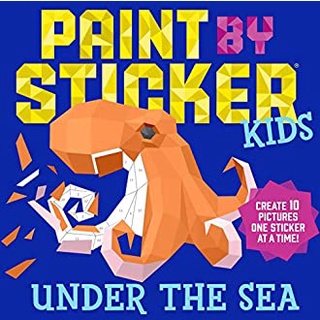 Paint by Sticker Kids - under the Sea (Paint by Sticker) (ACT CSM ST) สั่งเลย!! หนังสือภาษาอังกฤษมือ1 (New)