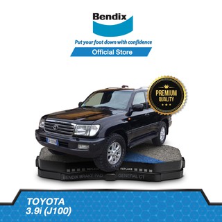 Bendix ผ้าเบรค Toyota Land Cruiser 3.9i j100 (ปี 1998-07) รหัสผ้าเบรค (DB1365,DB1383)