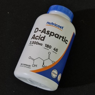 DAA D-Aspartic Acid 180 Caps เพิ่มสมรรถภาพสำหรับผู้ชาย