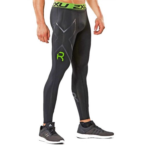 2XU กางเกงใส่ออกกำลังกายสำหรับผู้ชาย 2XU RECOVERY Compression Tights G2 ไซส์ XS - MA4419b