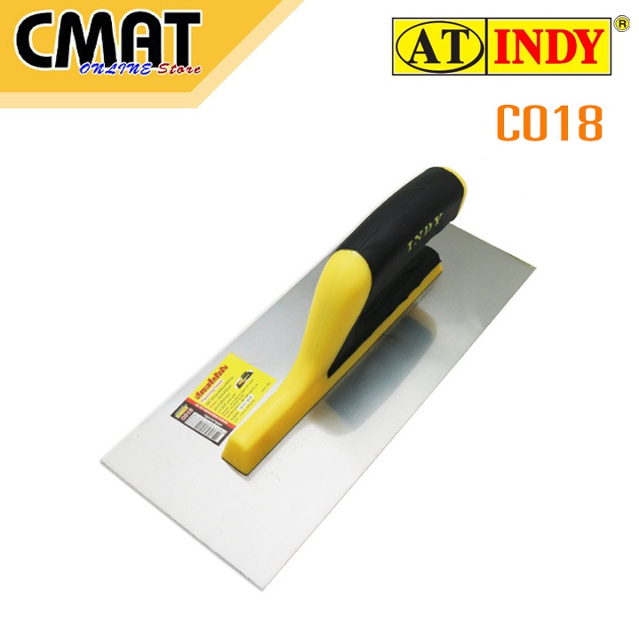 AT INDY เกรียงเหล็กขัดมัน เกียงเหล็กขัดมัน เกรียงขัดมัน เกียงขัดมัน C018 Plastering Trowel