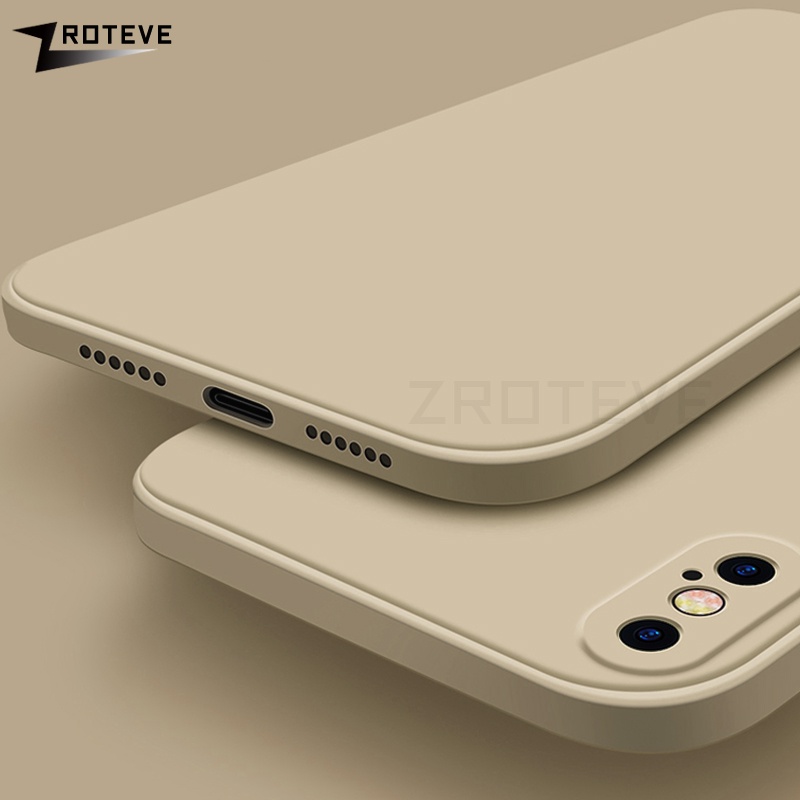 เคสโทรศัพท์ซิลิโคน แบบนิ่ม ทรงสี่เหลี่ยม หรูหรา สําหรับ iPhone X XS XR XS Max 10 10 XR XS