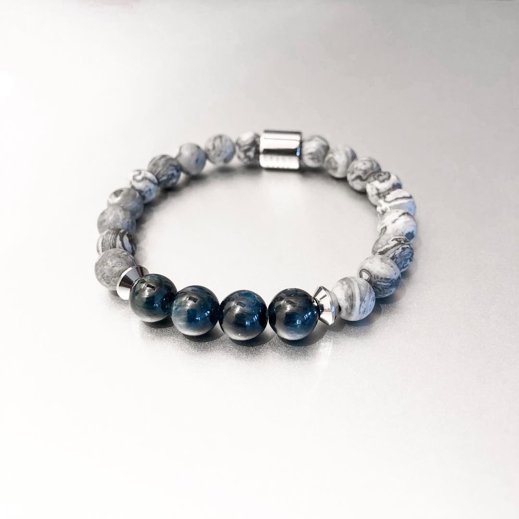 grandstaff กำไรหินมงคล Kyanite & Grey Jasper
