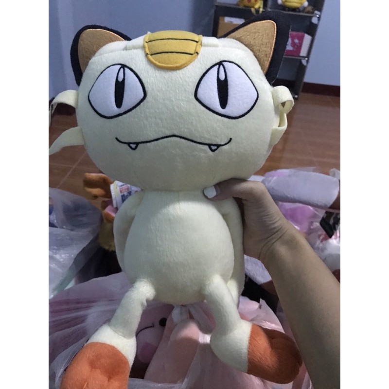 ตุ๊กตา เนียส ลิขสิทธิ์แท้ / ตุ๊กตา Nyarth Meowth / ตุ๊กตา โปเกม่อน โปเกมอน Pokemon