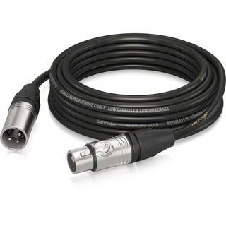 BEHRINGER GMC-1000 Gold Performance 10 m (33 ft) Microphone Cable with XLR Connectors