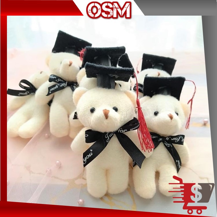 OSM - 8058 Mini Teddy Bear Doll / Bear Motif Doll / ตุ๊กตาตกแต่ง / ของขวัญรับปริญญา / ของที่ระลึก