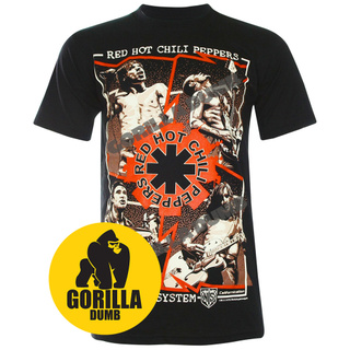 Gorilladumb เสื้อยืดลายวงดนตรี เรดฮอตชิลีเพปเปอส์ Red Hot Chili Peppers