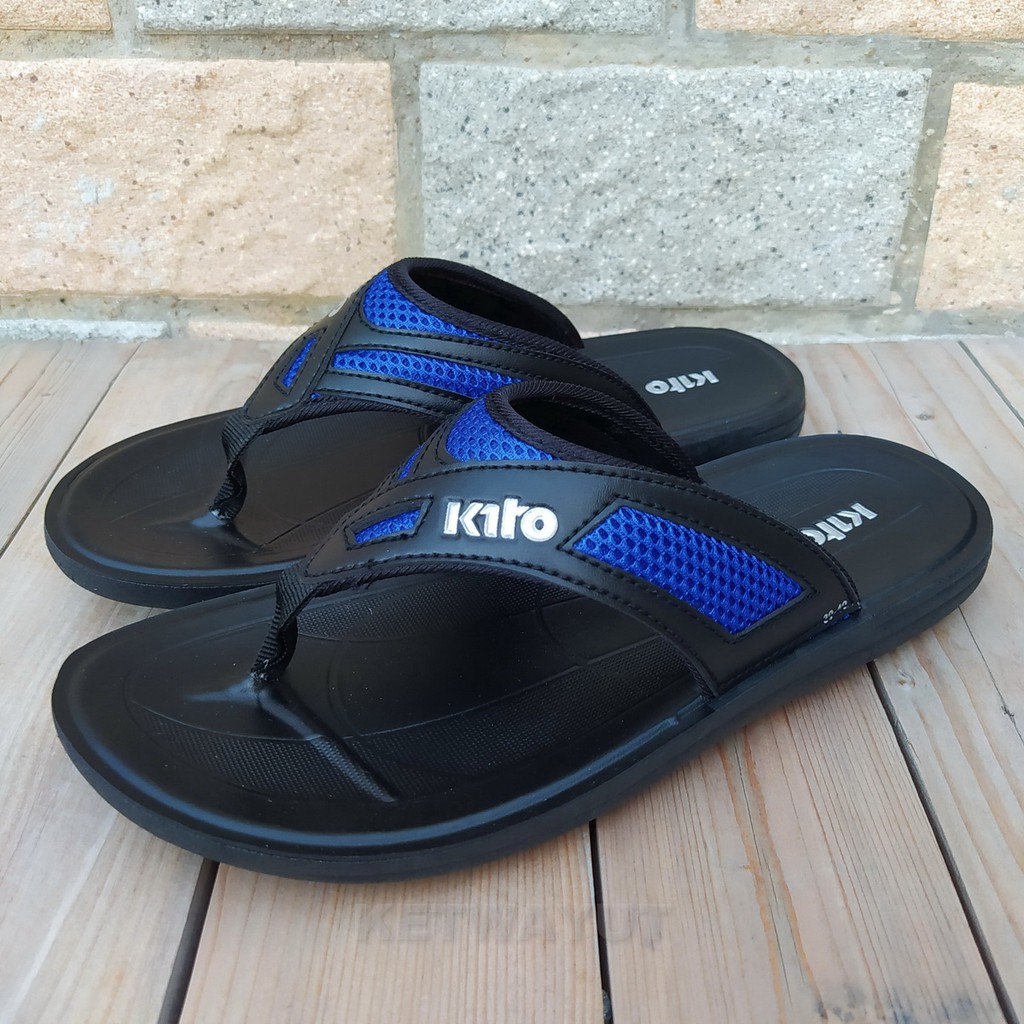 รองเท้าแตะผู้ชาย แบบสวม รองเท้าแตะหูหนีบ kito AJ1M