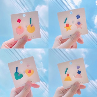 ต่างหูมินิ ต่างหูน่ารัก ต่างหูยกแผง29บาท พร้อมส่ง
