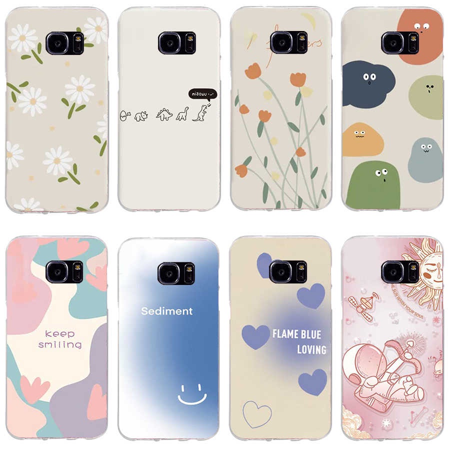 Samsung Galaxy s4 s5 s7 s7 edge เคส TPU นิ่ม ซิลิโคน ป้องกัน เคสโทรศัพท์